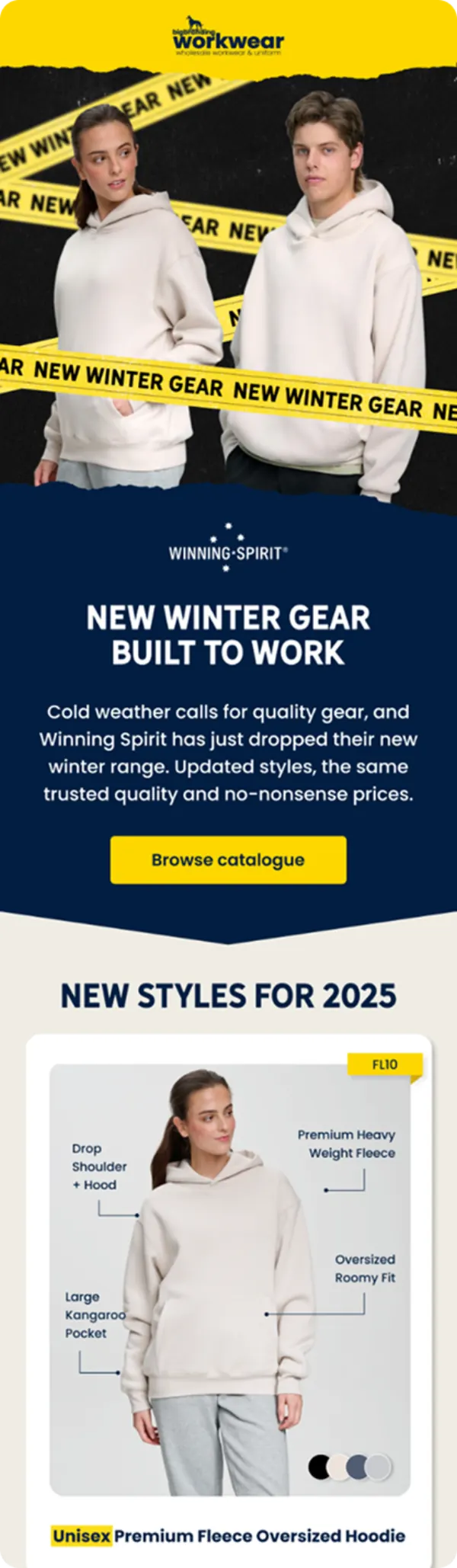Picos email campaign design