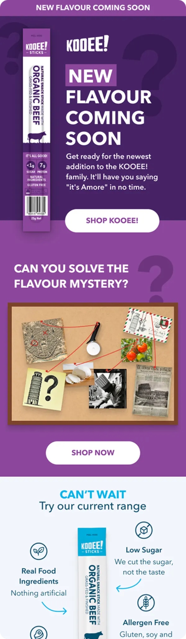 Picos email campaign design